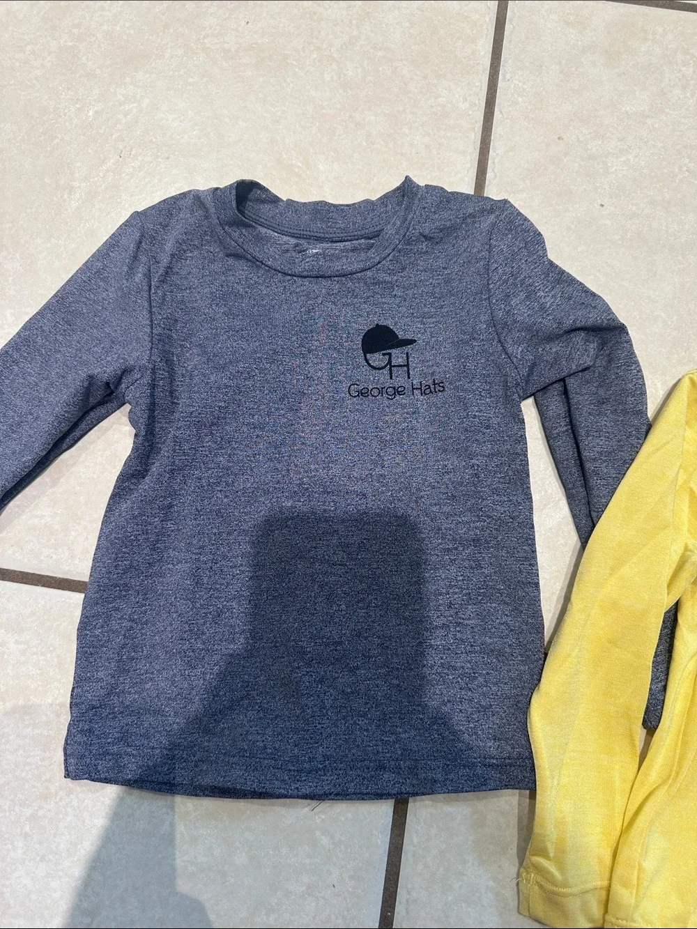 Kids Long-Sleeve Tee - Yellow